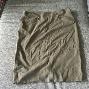 Ladies green skirt